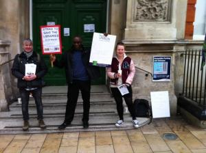 Lambeth strike march 2016 Alex Wheatle