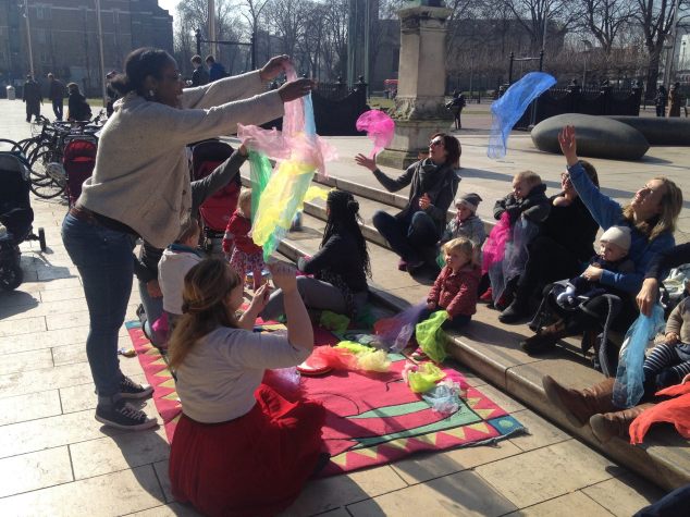 Lambeth strike march 2016 Picket and rhyme