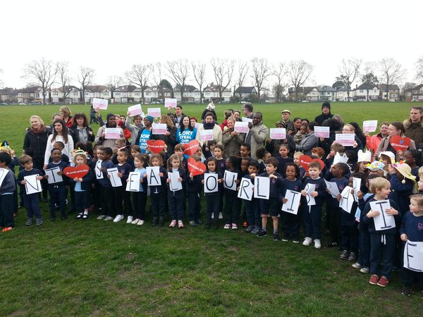 Lambeth strike march 2016 school