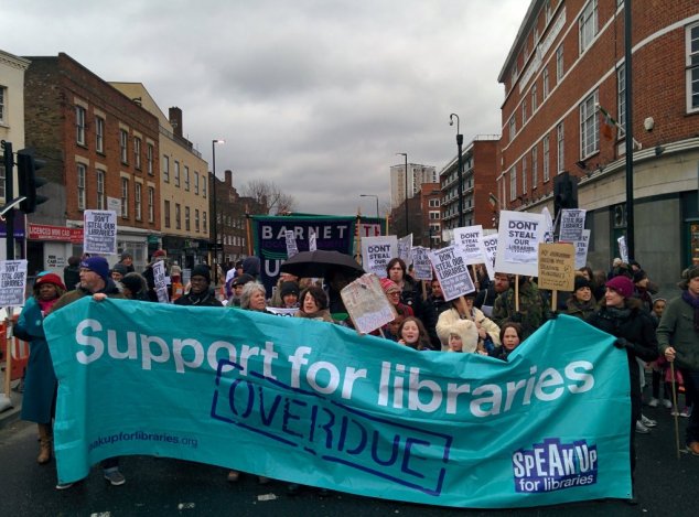 Support for libraries banner